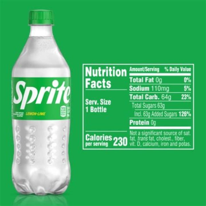Does Sprite have lemon and lime in it?