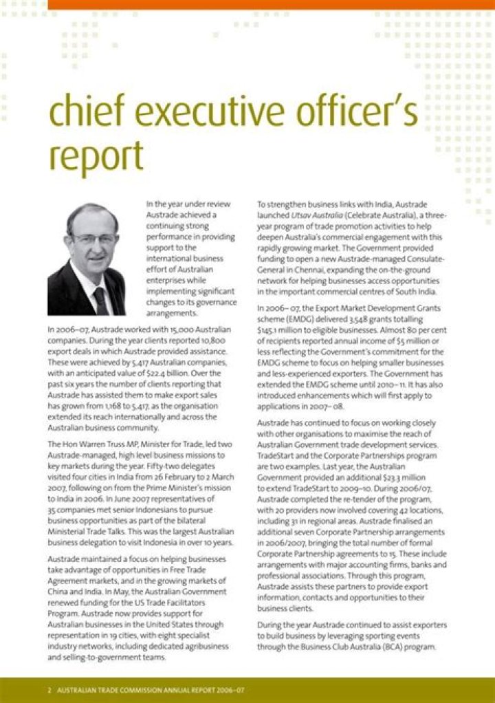 Does the CEO report to the president?