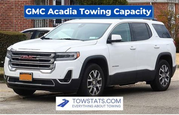 Does the GMC Acadia have a tow package?