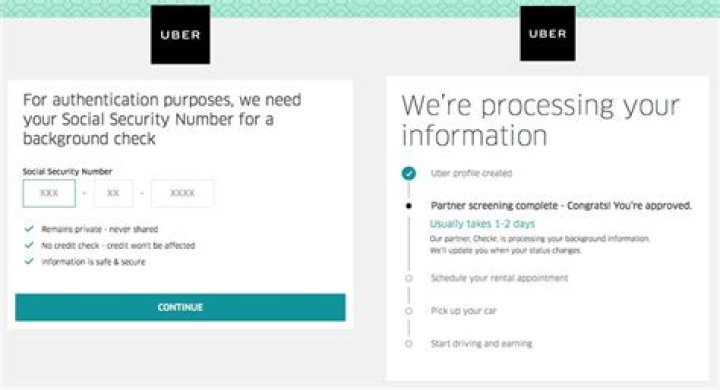 Does Uber require a background check?