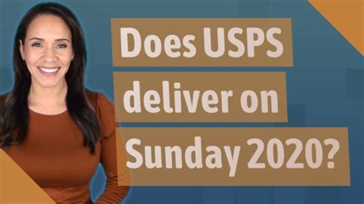 Does USPS deliver on Easter Sunday 2020?