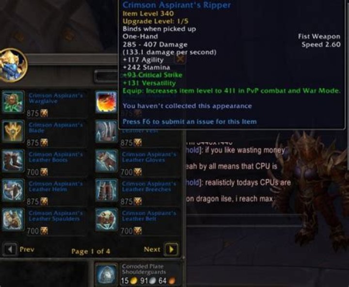 Does Warmode give more rep?