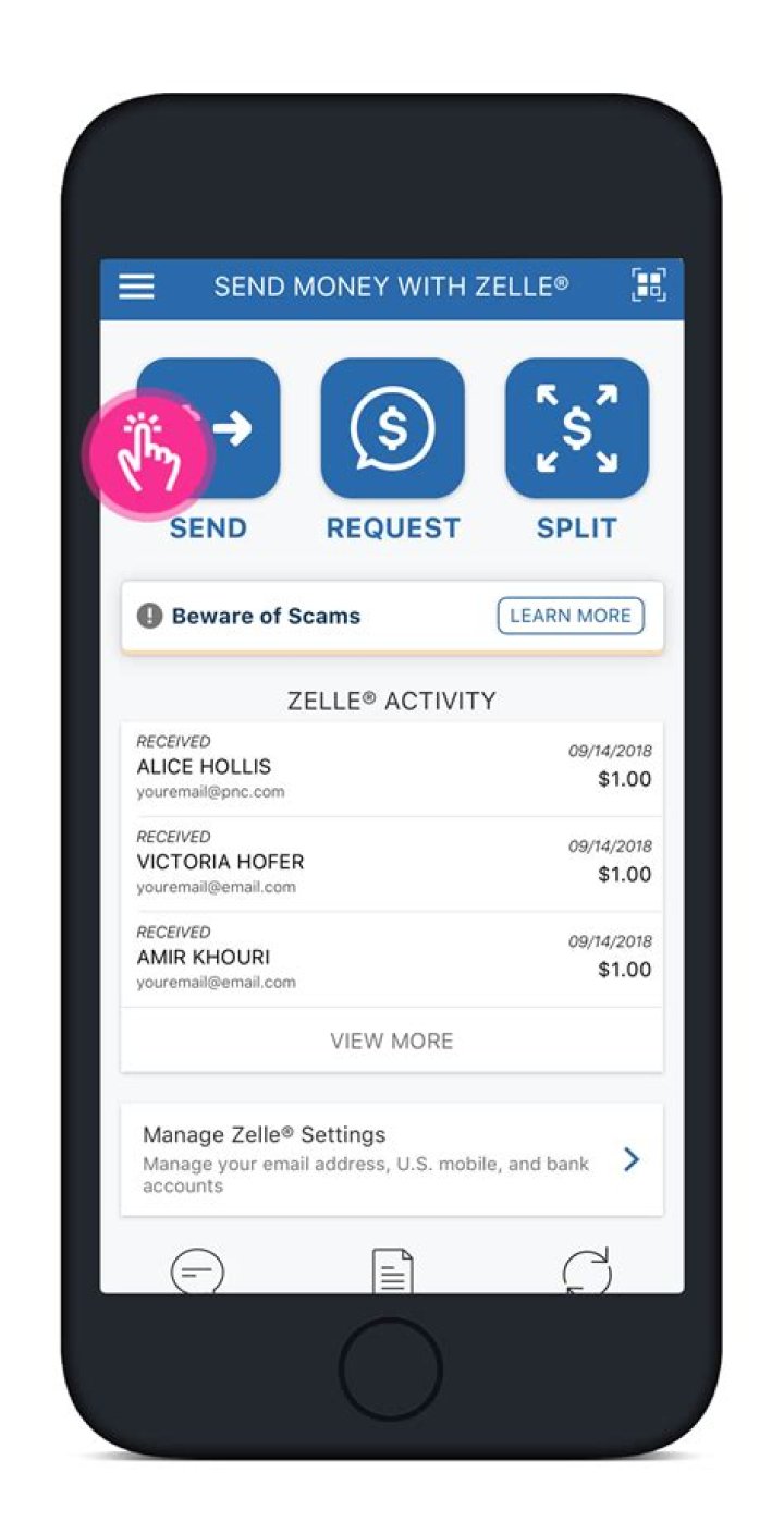 Does Zelle go straight to your bank?