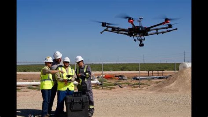 How are drones used in construction?