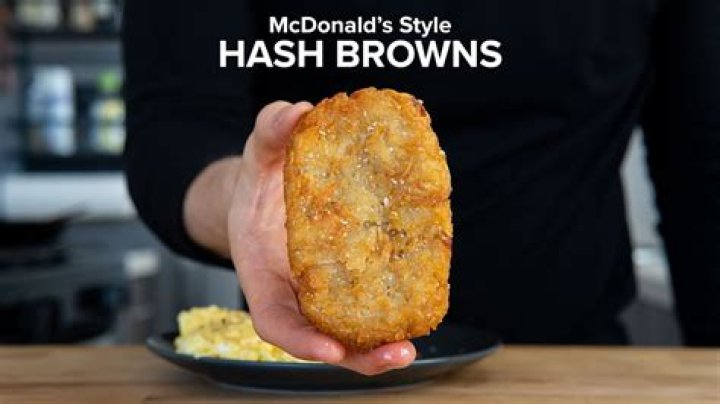 How are McDonald's hash browns made?