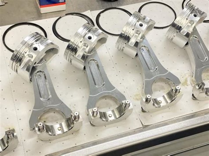 How are piston rods measured?