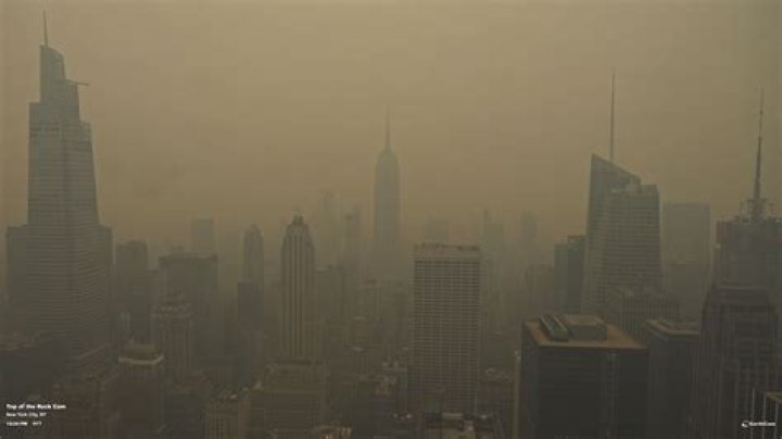 How bad is the pollution in New York?