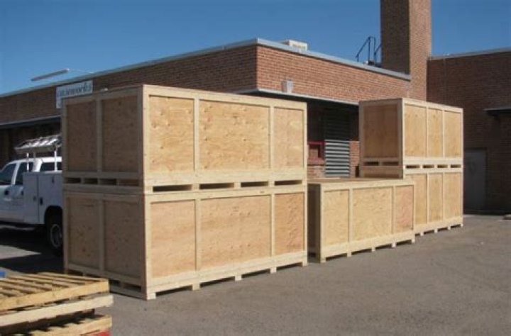 How big are wooden crates?