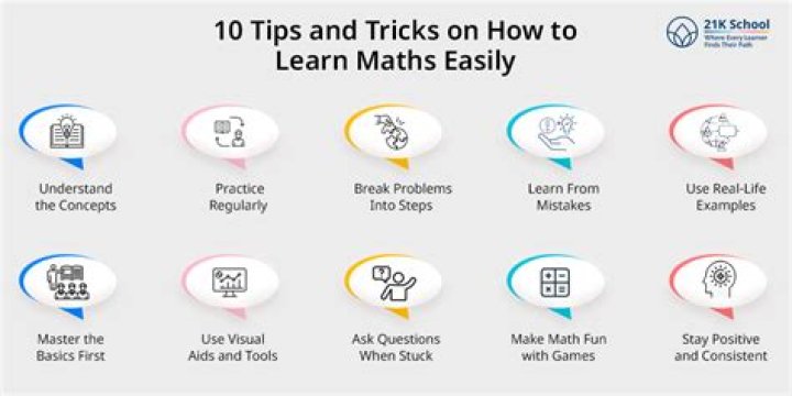How can adults learn math fast?