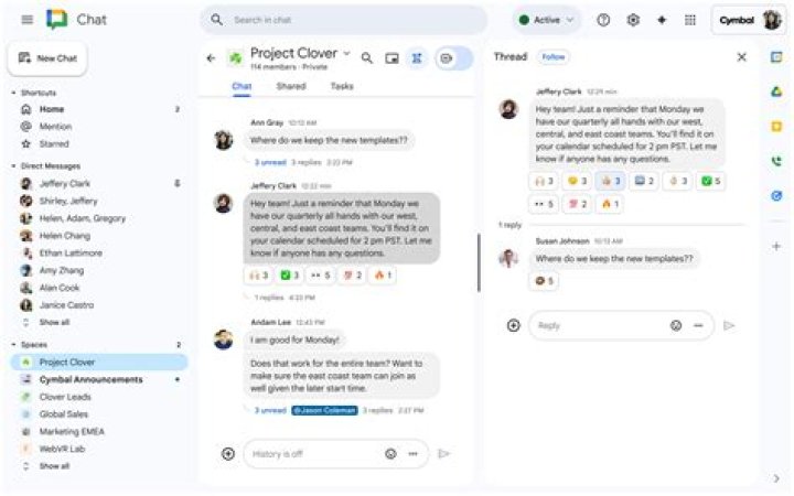 How can I chat with Google?