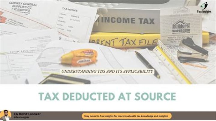 How can I check my income tax deducted at source?