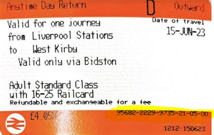 How can I find my train ticket number?