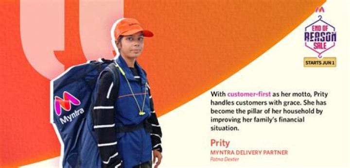 How can I get delivery partner in myntra?