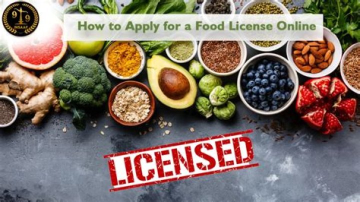 How can I get food license online?