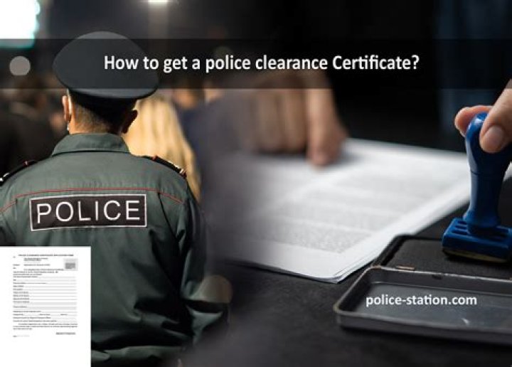 How can I get international police clearance?