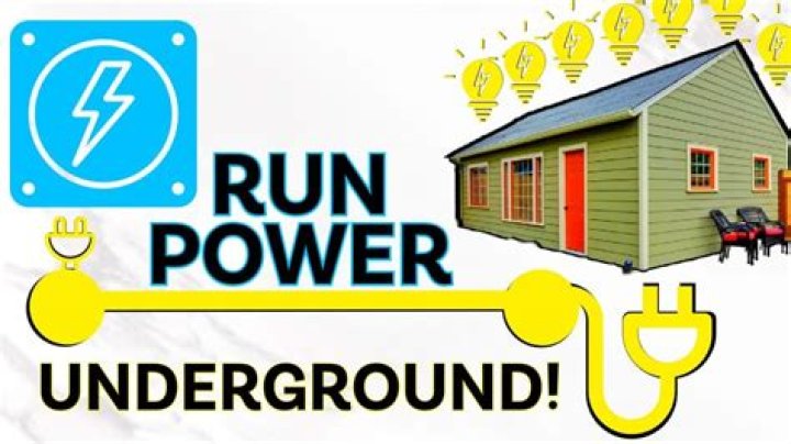 How can I get power to my backyard?