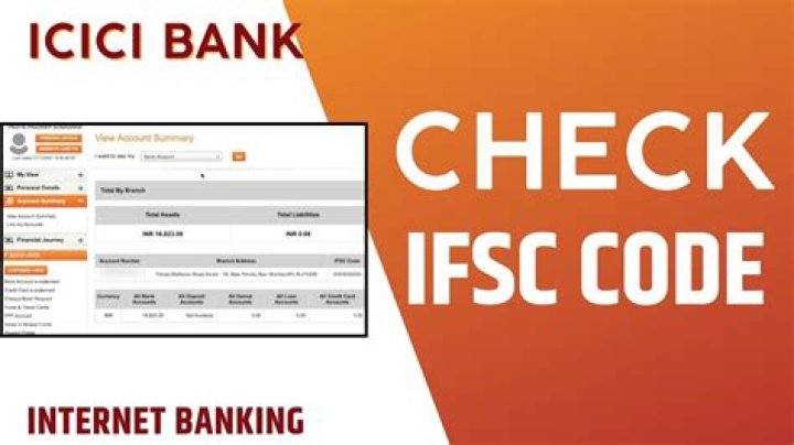 How can I know my Icici account number and IFSC code?