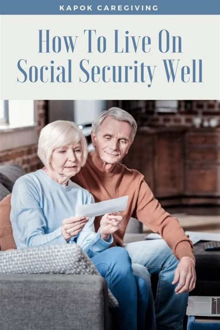 How can I live on Social Security alone?