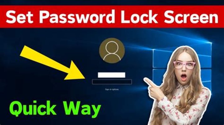 How can I lock my computer screen?
