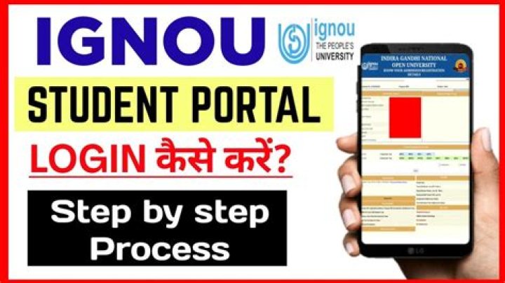 How can I login my student in Ignou?
