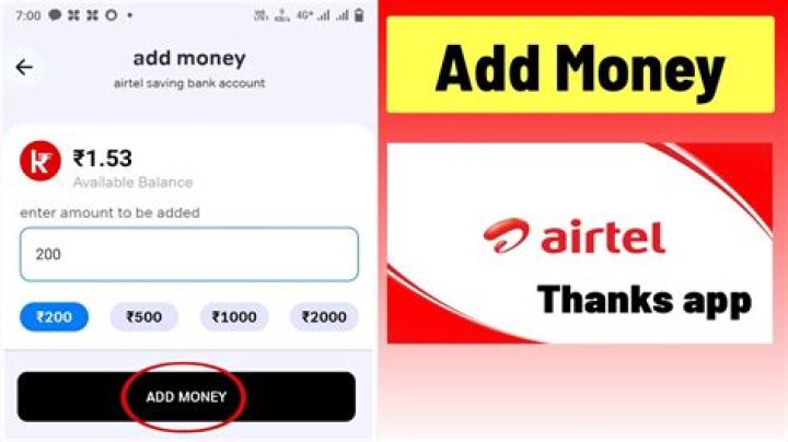 How can I make my Airtel payment account?