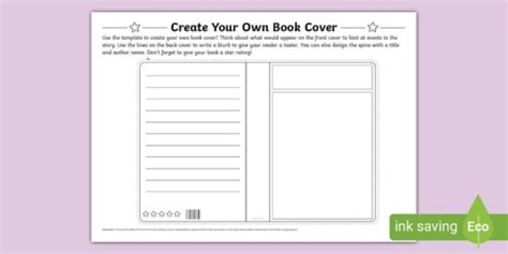How can I make my own back cover?