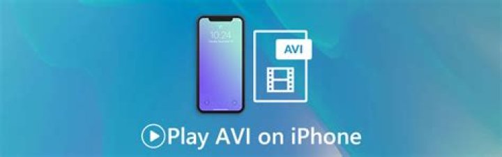 How can I play AVI files on my Iphone?