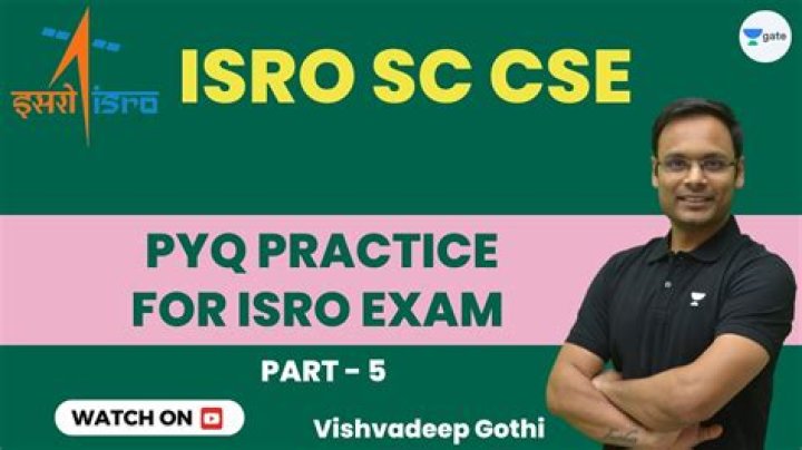 How can I prepare for ISRO science exam CSE?