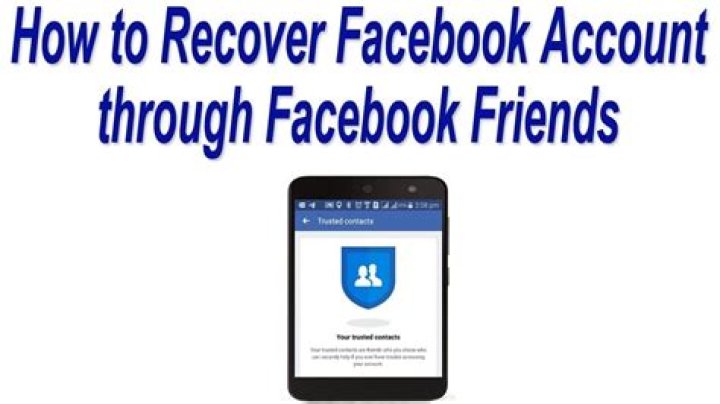 How can I recover my friends facebook account?
