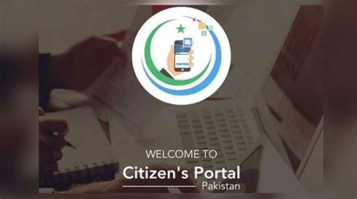 How can I register for citizen portal in Pakistan?