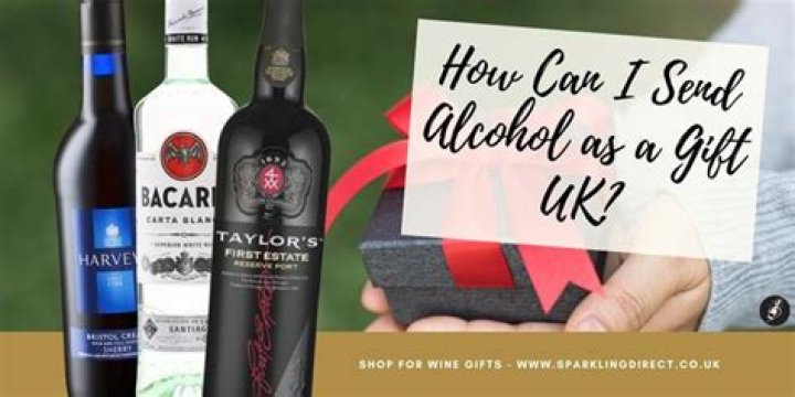 How can I send alcohol as a gift UK?