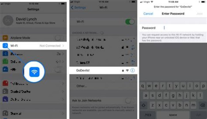 How can I share WIFI password with another phone?