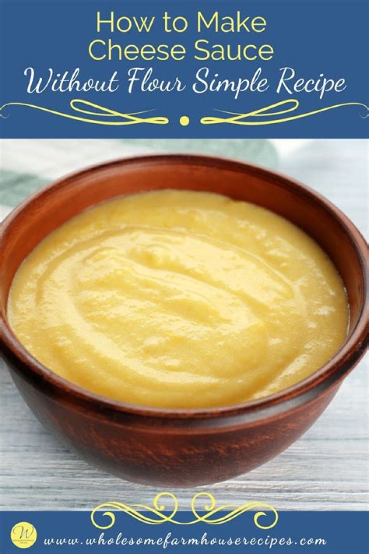 How can I thicken cheese sauce without flour or cornstarch?
