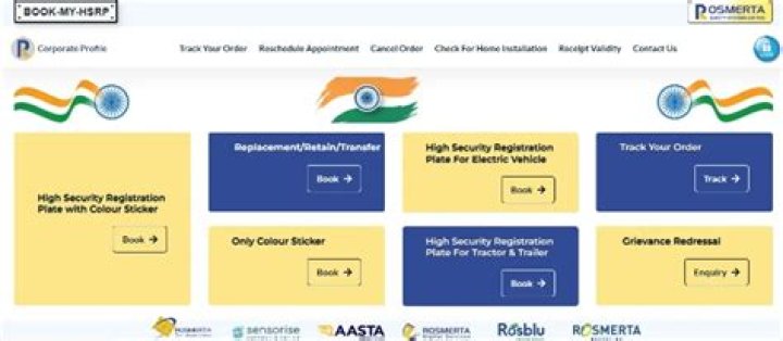 How can I track my HSRP status in Delhi?