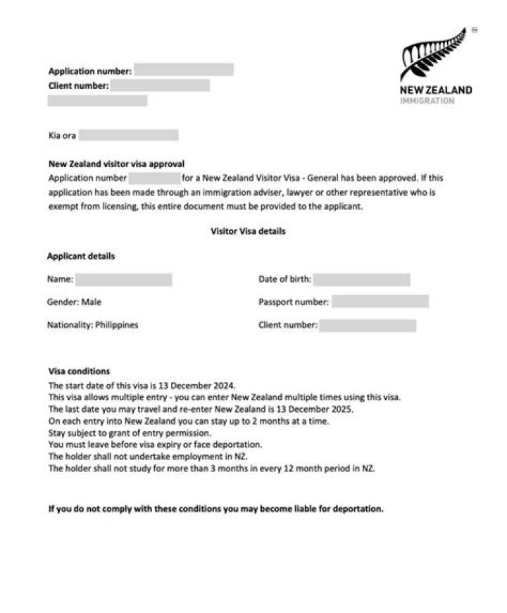 How can I track my New Zealand visa?