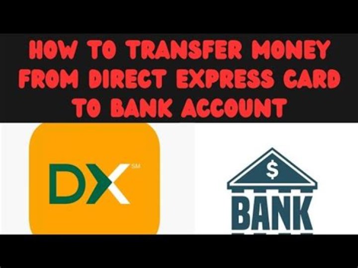 How can I transfer money from my Direct Express card to another card?