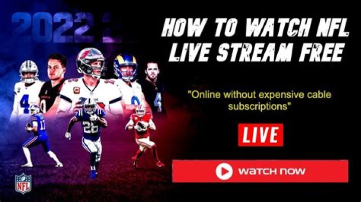 How can I watch the NFL game tonight?