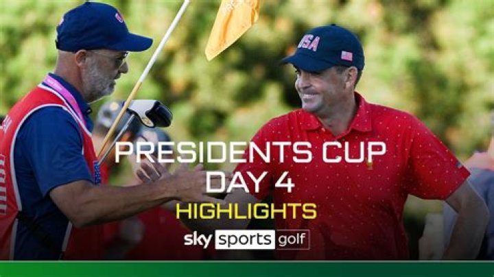 How can I watch the Presidents Cup golf?