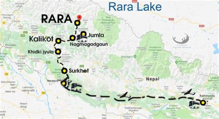 How can you get to Rara Lake?