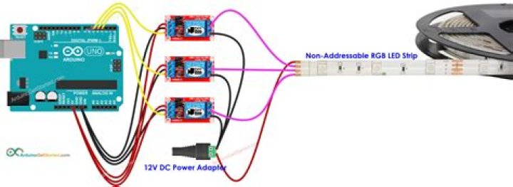How connect 12v led to Arduino?