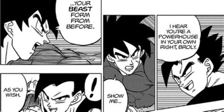 How did Gohan beat Broly?
