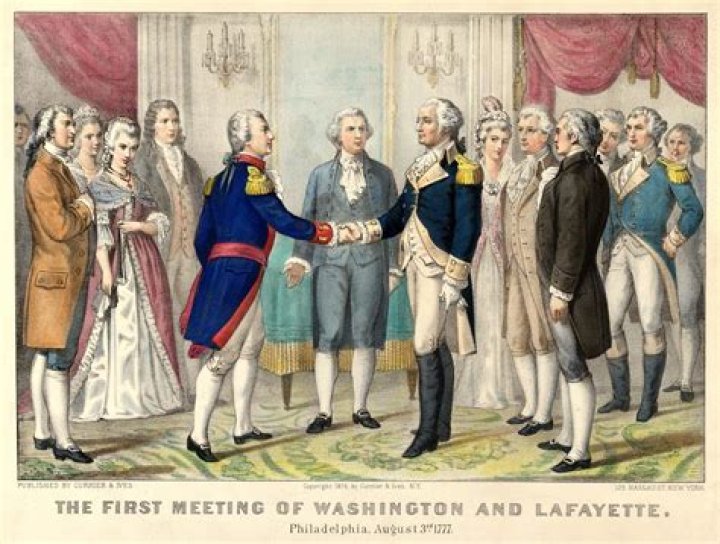 How did Marquis de Lafayette help George Washington during the American Revolution?