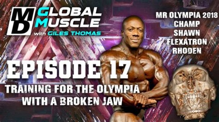 How did Shawn Rhoden broken jaw?