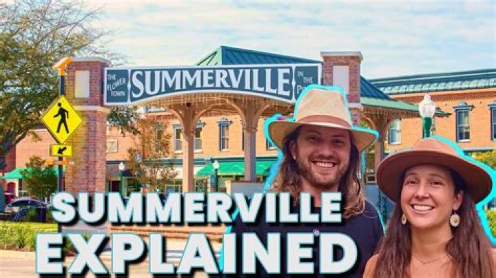 How did Summerville SC get its name?