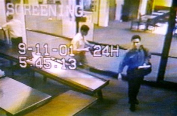 How did the terrorists get on the plane?