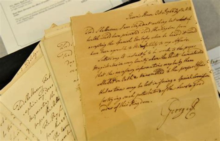 How did they write in the 1700s?