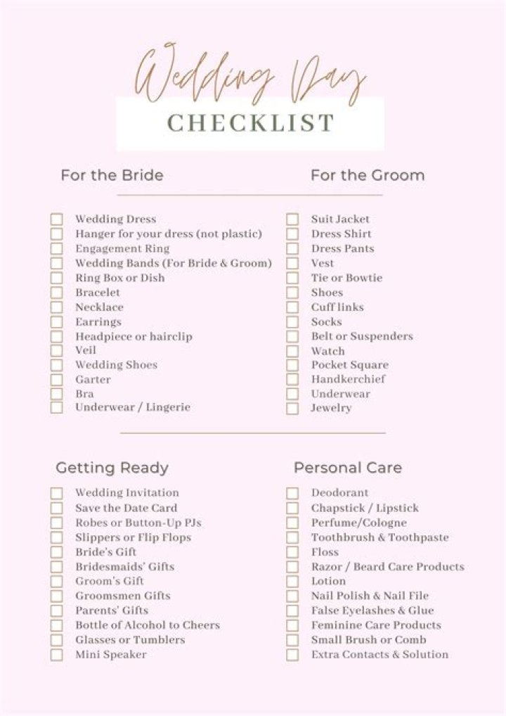 How do brides prepare before marriage?