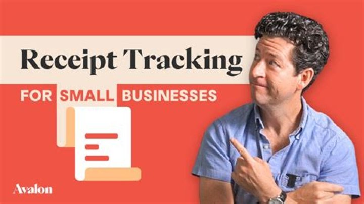 How do businesses keep track of receipts?