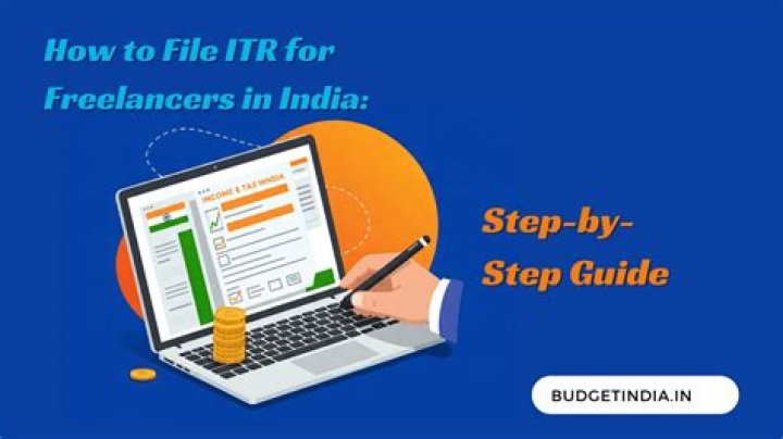 How do freelancers file taxes in India?