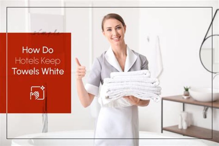 How do hotels wash clothes?